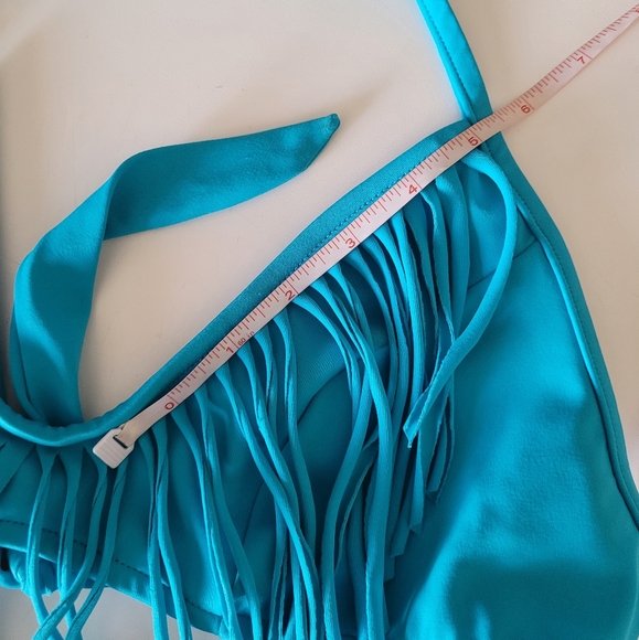 Venus Fringed Halter Bikini Top - Picture 4 of 8